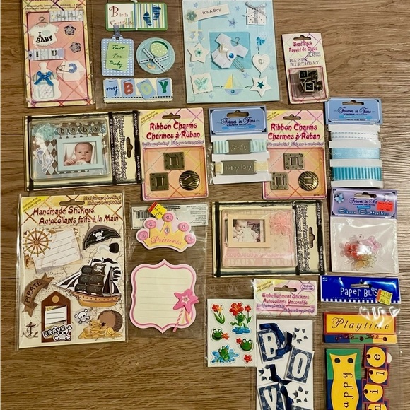 Assorted Scrapbooking Supplies - Picture 1 of 1